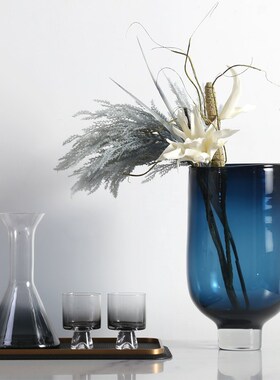 现代轻奢厨房餐桌客厅茶几金属托盘果盘收纳摆件样板房间软装饰品