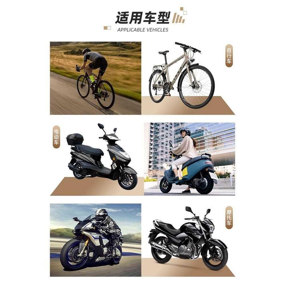 思骑便携车机胎压监测器导航仪自行车码表彩屏摩托车轮胎检测里程 - 图2
