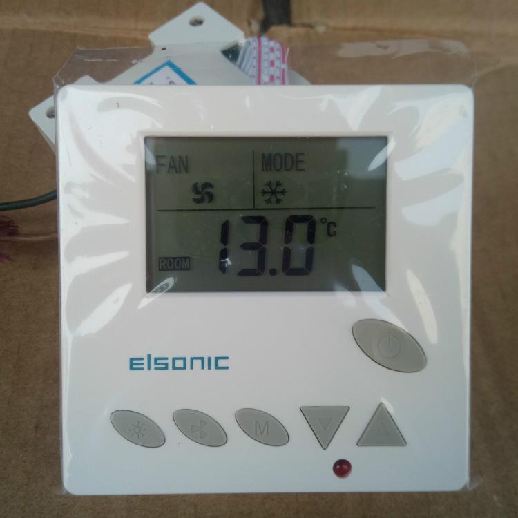 正品亿林温控器 液晶数显中央空调面板开关 室内温度控制器AC806 - 图0