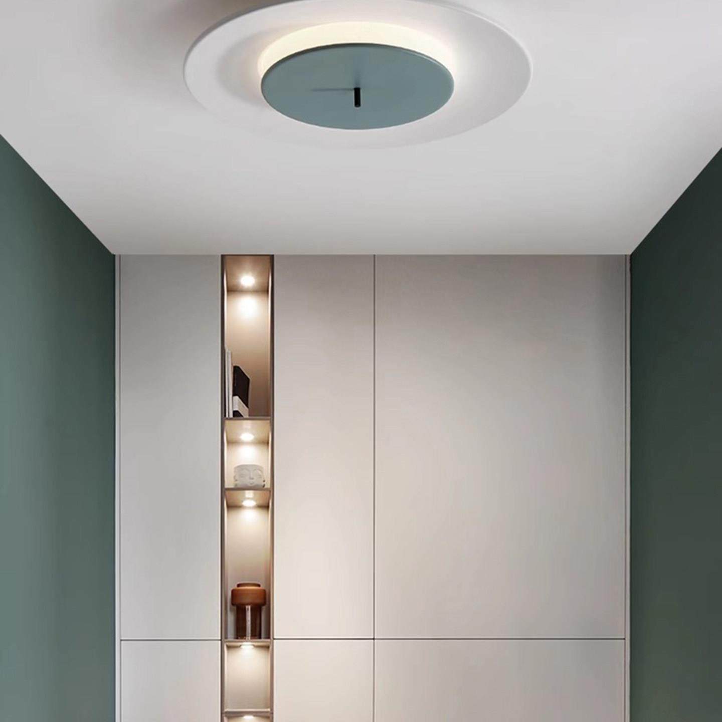 北欧设计师创意灯饰圆形马卡龙飞碟吸顶灯书房玄关走廊儿童房灯具,淘宝优惠券,粉丝福利购,淘宝优惠卷