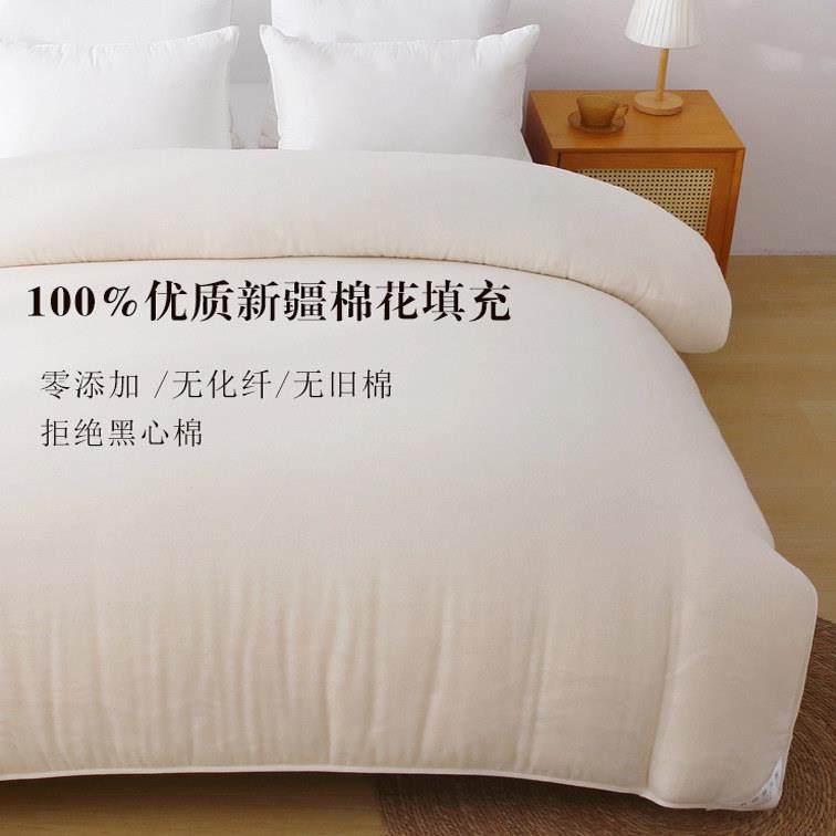 新疆棉花被一级长绒纯棉花学生被子被芯棉絮床垫褥子垫被加厚冬被,淘宝优惠券,粉丝福利购,淘宝优惠卷