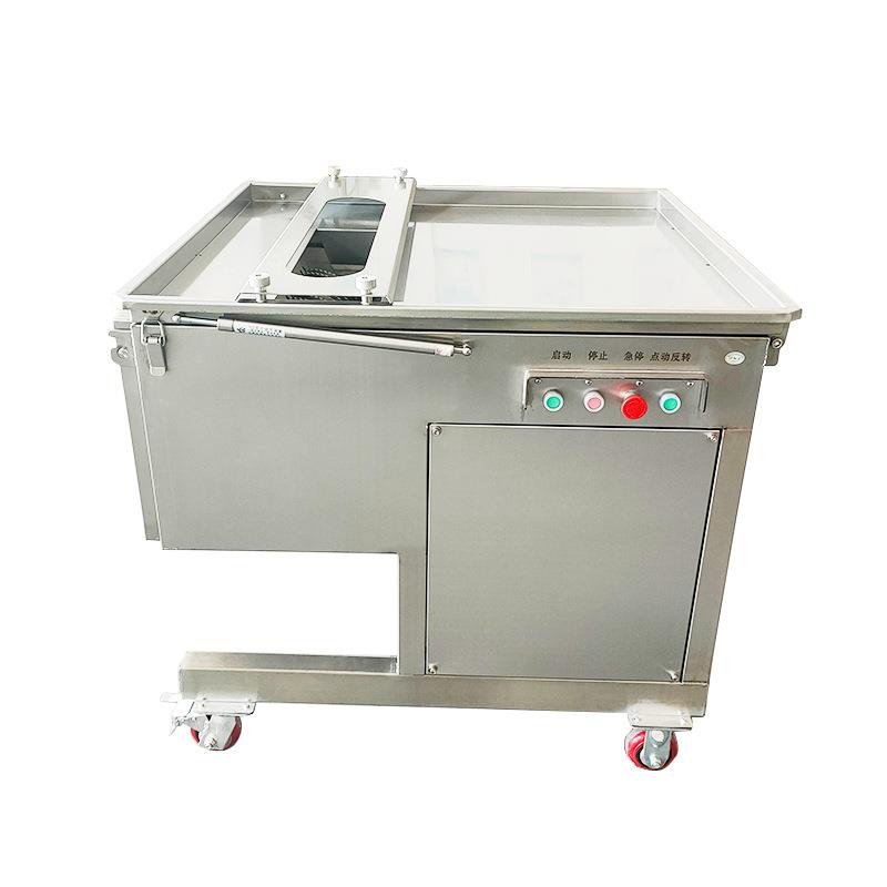 多功能猪羊牛骨切块机剁块排骨鸡腿冻肉猪蹄切块机全自动排骨机 - 图3