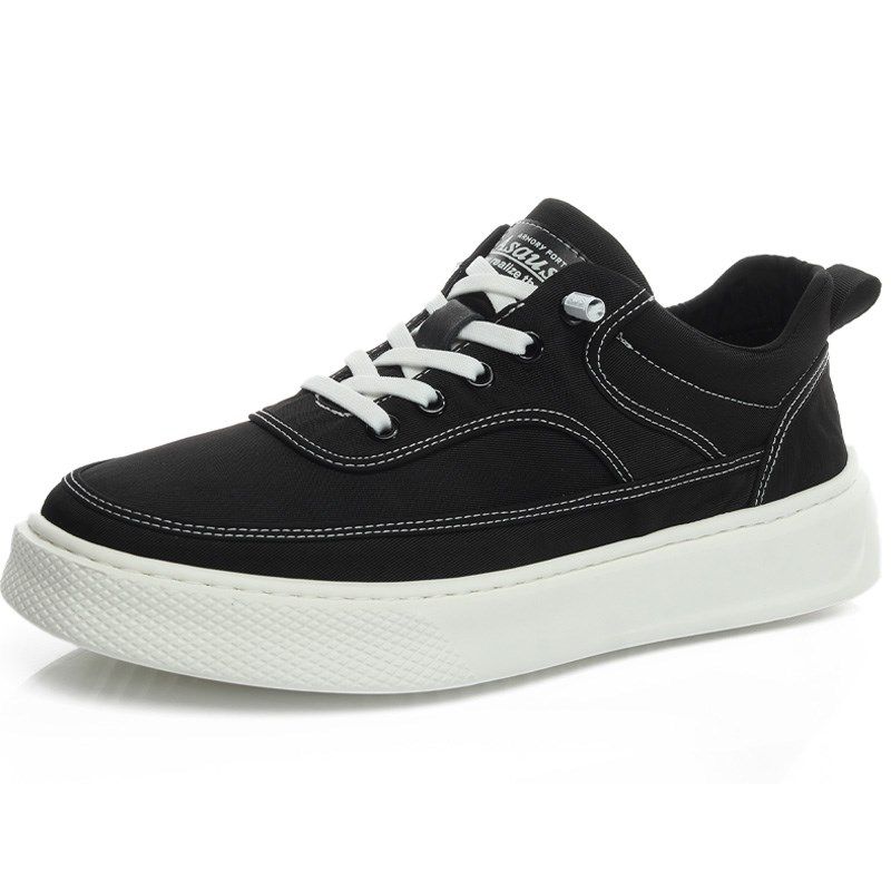 2025春季休闲鞋黑色帆布鞋超轻便透气百搭布鞋一脚蹬懒人鞋男板鞋,淘宝优惠券,粉丝福利购,淘宝优惠卷