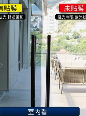 玻璃窗防窥膜阳台家用镜面反光膜防晒膜隔热膜遮光膜窗户贴纸贴膜