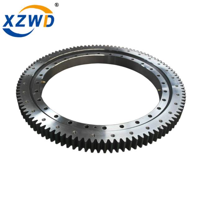 Rotary table rotary wheel bearing small machinery crane ring gear rotary support bearing
