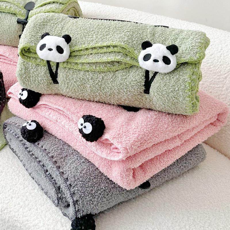 手提小毛毯午睡办公室午休珊瑚绒毯空调毯沙发毯宿舍盖腿披肩毯子,淘宝优惠券,粉丝福利购,淘宝优惠卷
