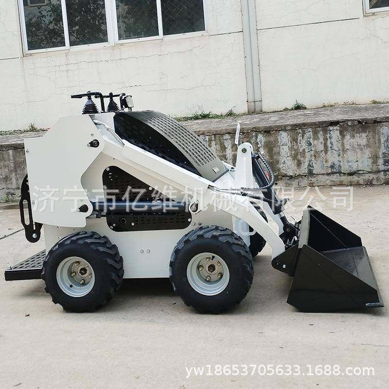滑移装载机 四驱铲车施工铲运市政清障狭小空间作业机械 多种属具,淘宝优惠券,粉丝福利购,淘宝优惠卷