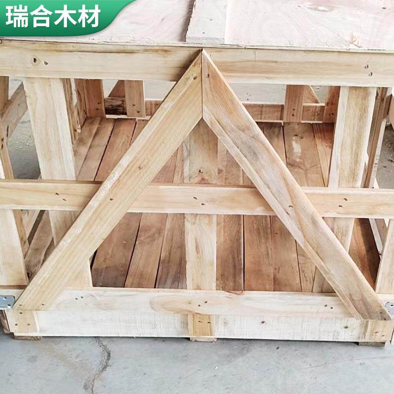 青岛木拢出口海运木箱用于物流运输免熏蒸包装箱半封式花格包装箱,淘宝优惠券,粉丝福利购,淘宝优惠卷