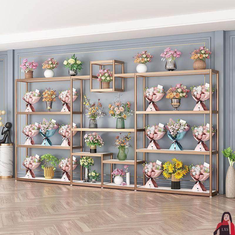 花店花架子盆景展柜花束陈列柜可调节花瓶鲜花展示架货架加厚定制,淘宝优惠券,粉丝福利购,淘宝优惠卷