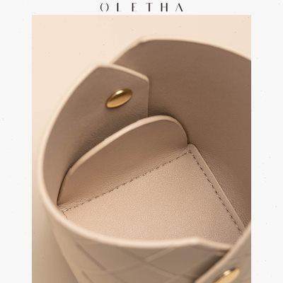 OLETHA light luxury style simple home living room coffee table desktop remote control debris organization small storage box office pen holder
