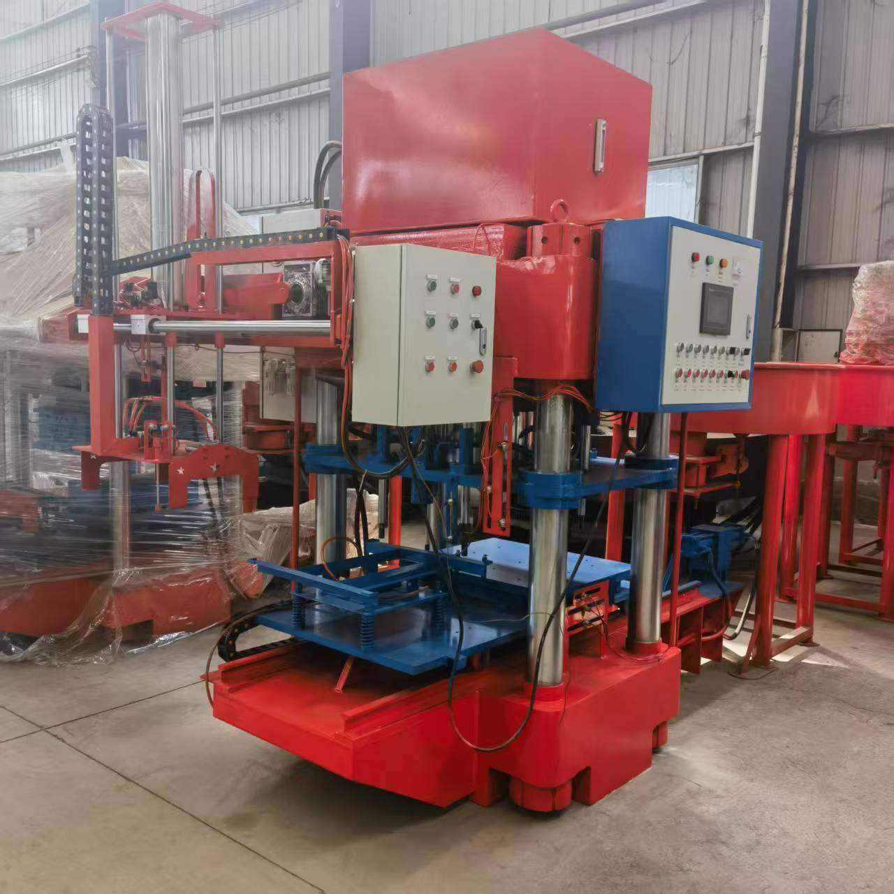 全自动水磨石砖机可做600mm以下PC仿石透水砖用全自动水磨石砖机,淘宝优惠券,粉丝福利购,淘宝优惠卷