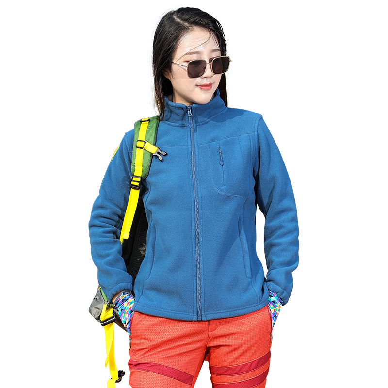 户外时尚抓绒衣女上衣摇粒绒外套女单层厚款保暖透气登山徒步秋冬,淘宝优惠券,粉丝福利购,淘宝优惠卷