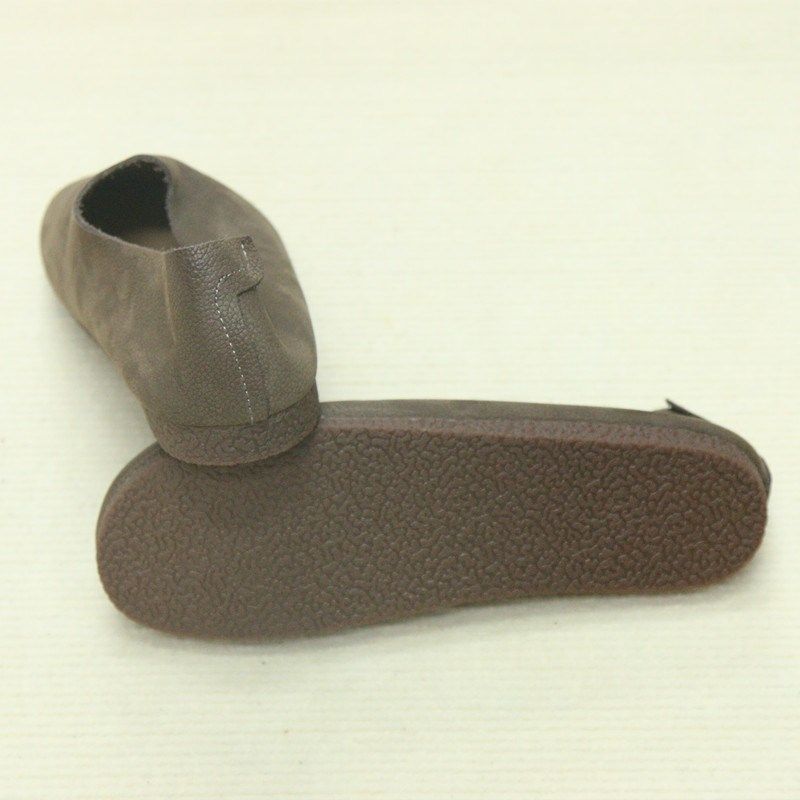 花藤萝蔓 磨砂牛皮圆头套脚深口休闲软底软面平底真皮女鞋女单鞋,淘宝优惠券,粉丝福利购,淘宝优惠卷