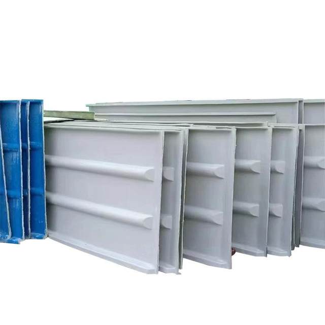 FRP seal cover wastewater pool arch cover sewage pool anti-odor arc cover exhaust gas collection cover