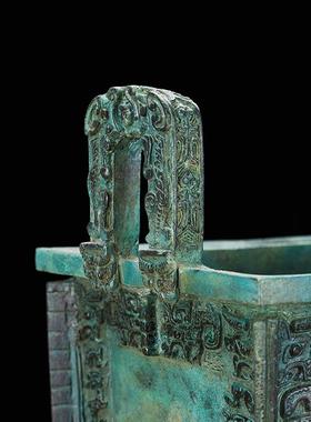 司母戊鼎纯铜大鼎摆件 鼎盛千秋铜鼎青铜方鼎落地 乔迁开业礼品