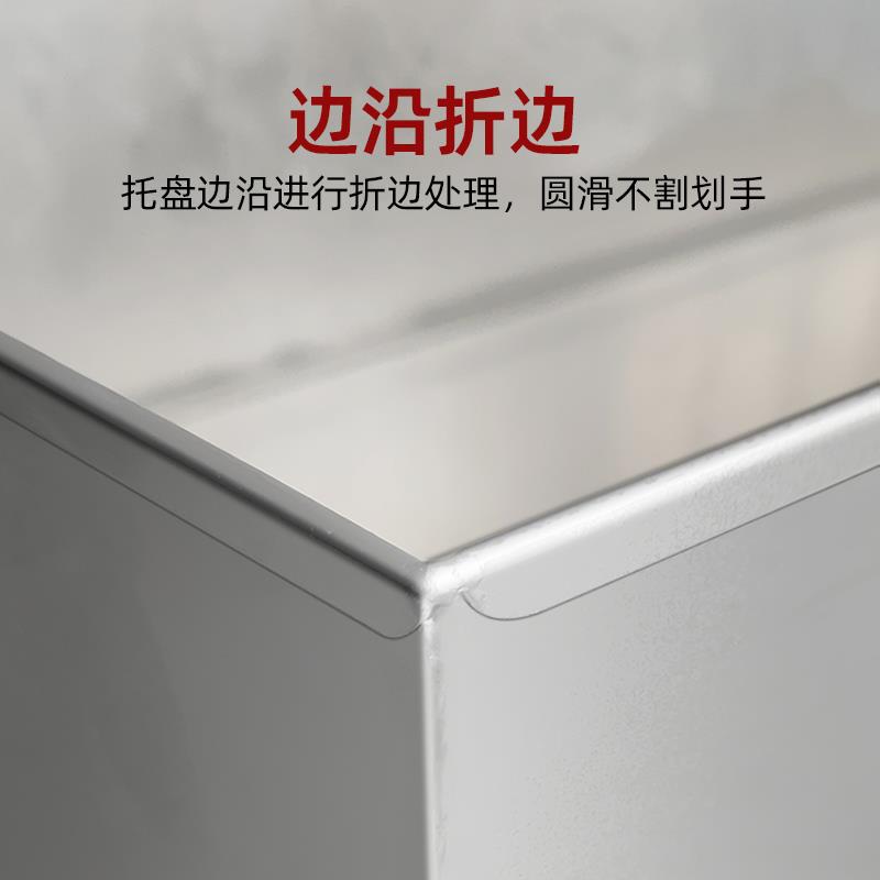 宠物粪便不锈钢托盘狗笼接尿盘鸟兔鸡笼底盘养殖接粪板长方形定做 - 图2