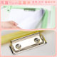File bag transparent handle zipper test paper folder