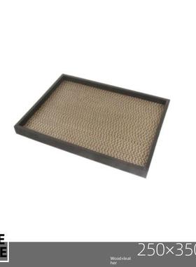 现代无障碍豪华样板房客厅茶几不锈钢托盘家装入口柜装修组合摆件