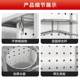 Stainless steel fire fighting clothes clothes hanger fire clothes clothes clothes hanger rescue clothes clothes hanger locker rack double-sided rotating electric