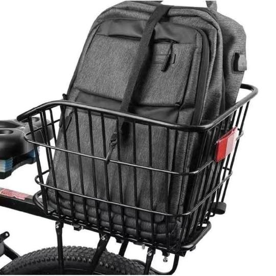 适用喜德盛自行车后座架快拆后货架山地车前车筐置物筐车篮配件