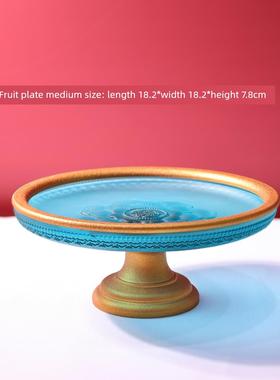 琉璃佛具套装纯铜梵华家用长明灯香炉果盘净供水杯花瓶用品摆件