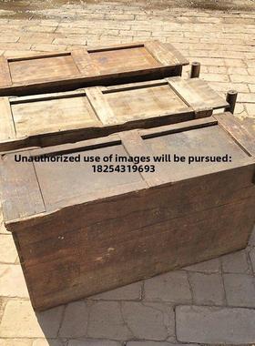 老式土灶手拉木质老风箱民俗怀旧老物件摆件农村旧农具道具风匣子