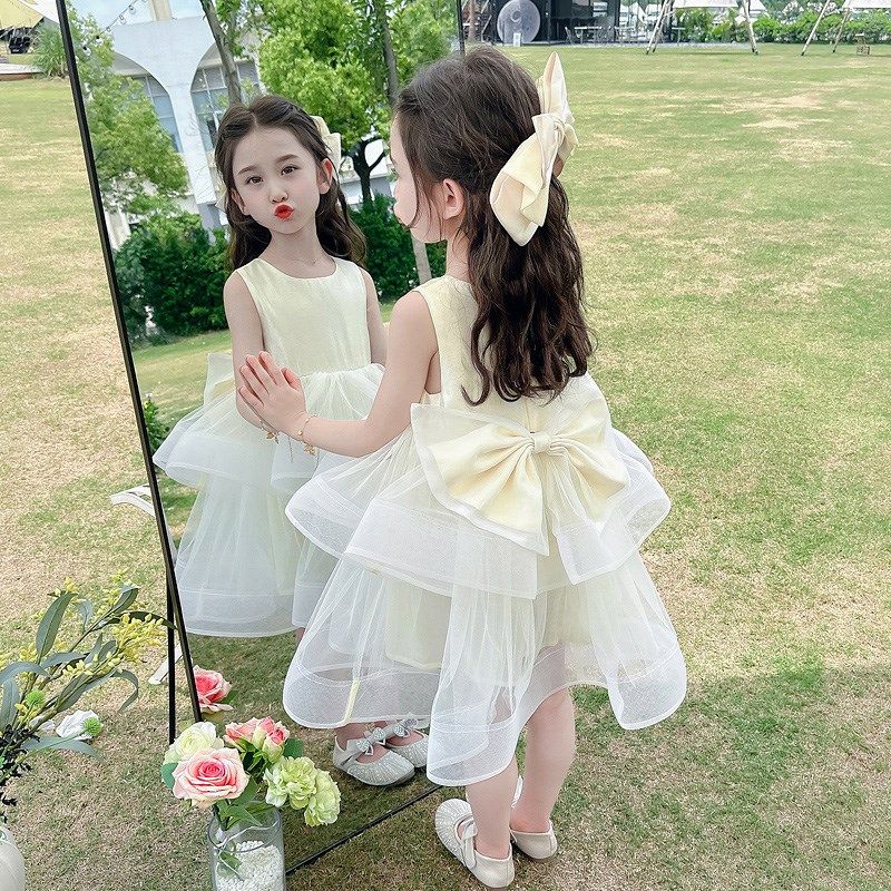 女童蓬蓬裙夏季2025新款儿童洋气背心裙子女孩宝宝网纱公主连衣裙,淘宝优惠券,粉丝福利购,淘宝优惠卷