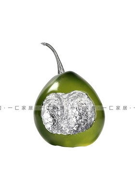 一匚 样板间轻奢琉璃艺术花器  售楼处客厅O插花软装饰品摆件组合