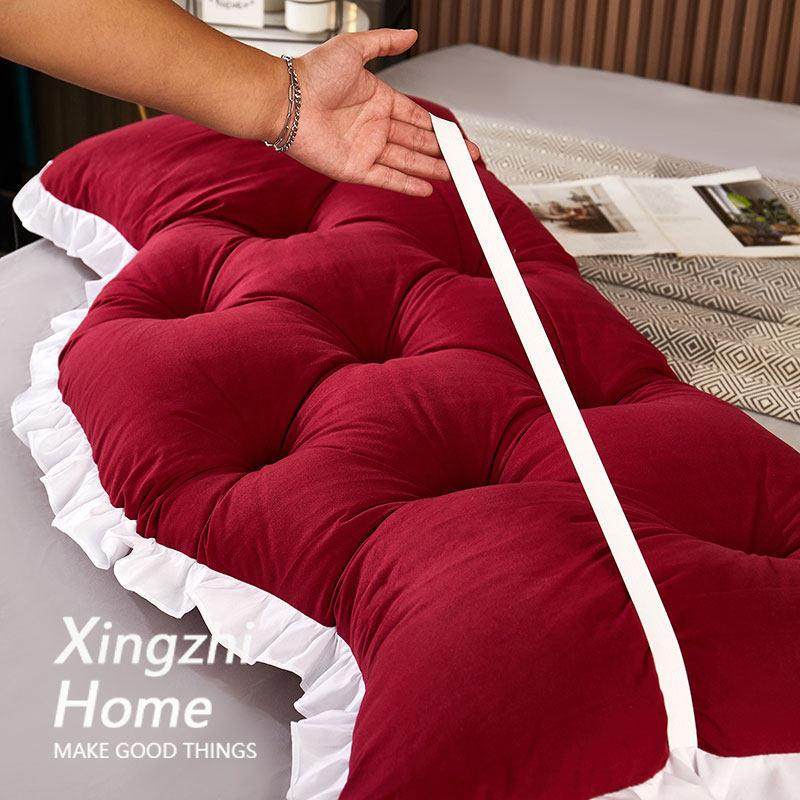 星致家公主床头靠垫可拆洗靠背垫防撞软垫床上大靠枕软包靠背胭脂,淘宝优惠券,粉丝福利购,淘宝优惠卷