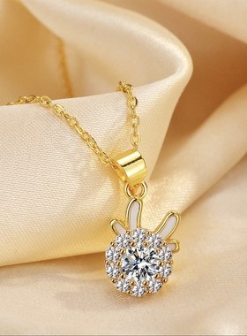 儿童戒指女童可旋转的小龙指环项链耳钉本命年生肖龙饰品新年礼物