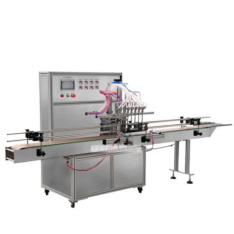 立式8头全自动液体灌装机生产线灌装线食用油洗衣液白酒防滴漏,淘宝优惠券,粉丝福利购,淘宝优惠卷