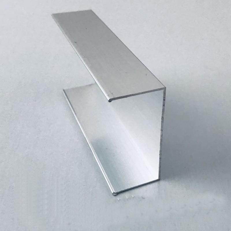 50槽铝U型槽铝 国标铝挤型材料75C型槽铝100型铝槽净化工程彩钢板 - 图3