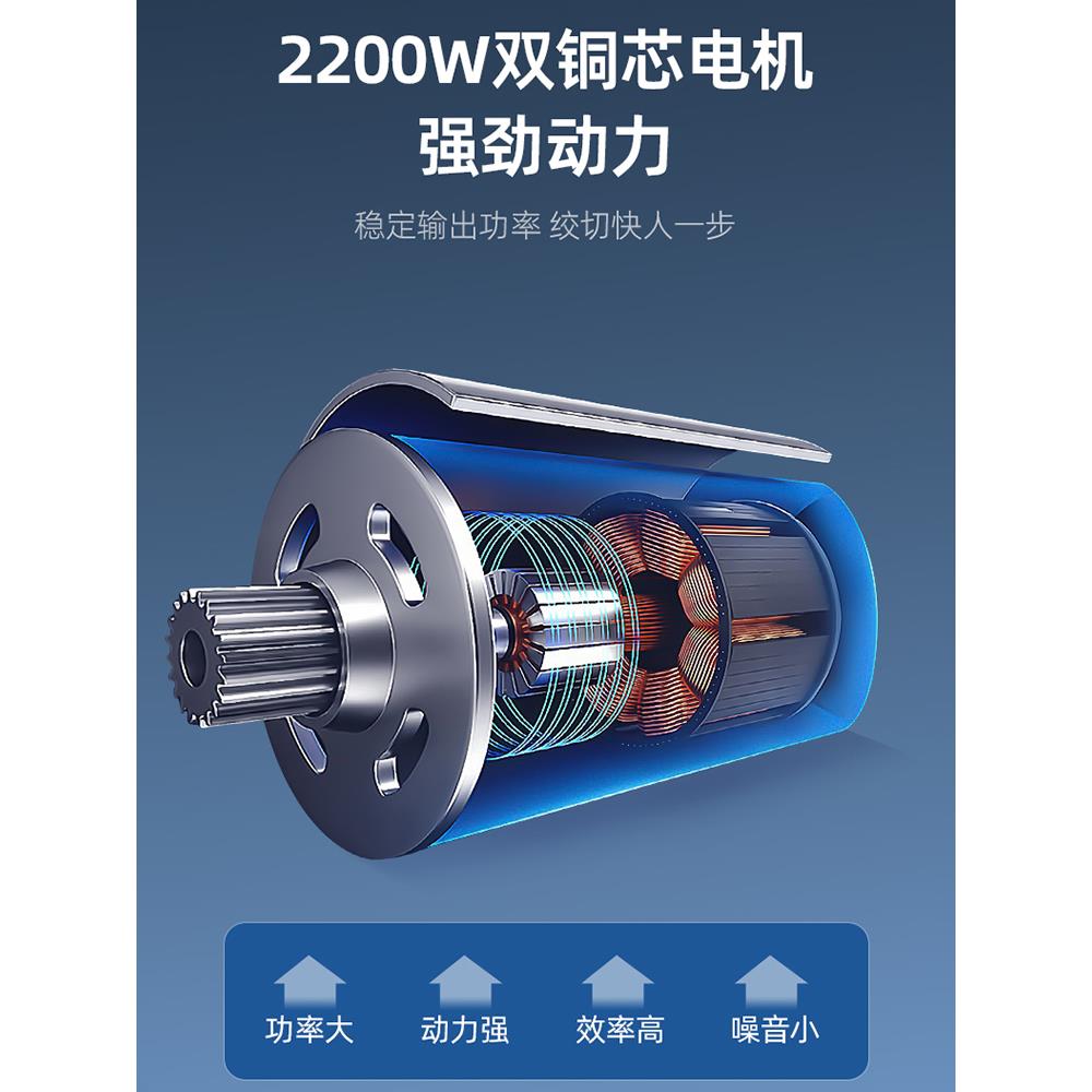 绞肉机商用多功能电动切肉机切丝打肉灌肠机全不锈钢大功率肉铺用 - 图1