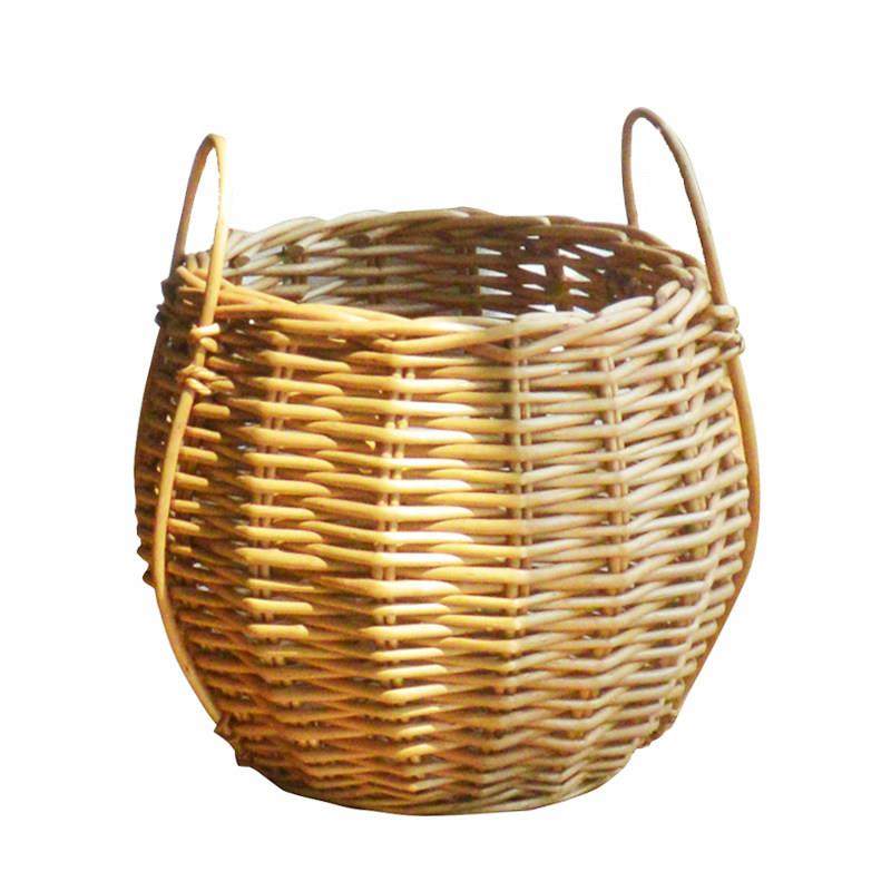 覆古藤花篮花盆手工柳条编织室内大花盆落地阳台花园绿色植物装饰,淘宝优惠券,粉丝福利购,淘宝优惠卷