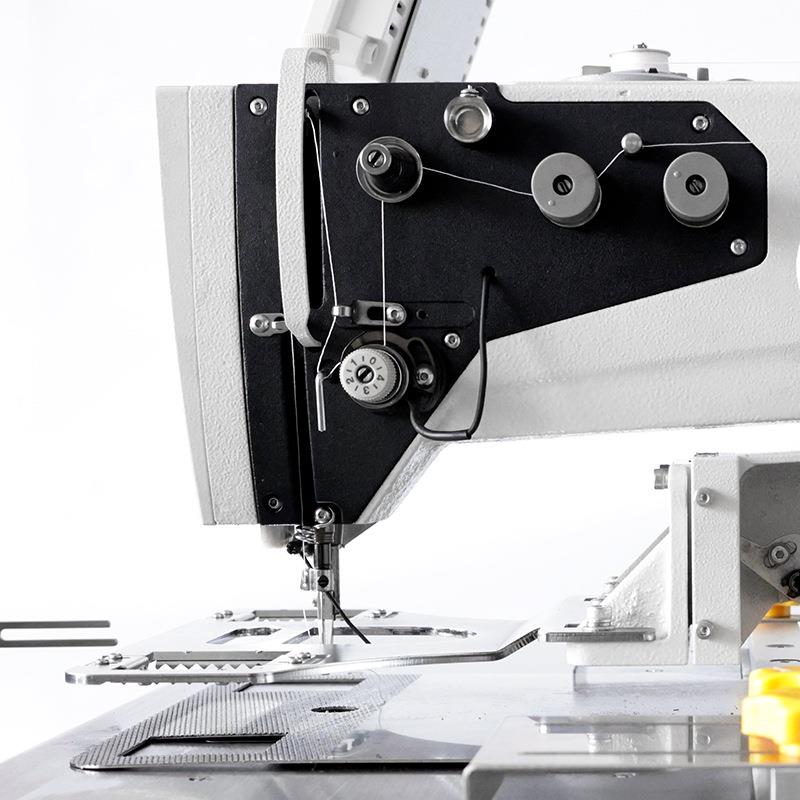 床垫拉手带自动缝合机HF-1喜临门床垫横拉手缝纫设备 - 图1