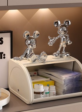 玄关钥匙收纳摆件客厅桌面高档轻奢装饰品家居搬家乔迁新居礼品