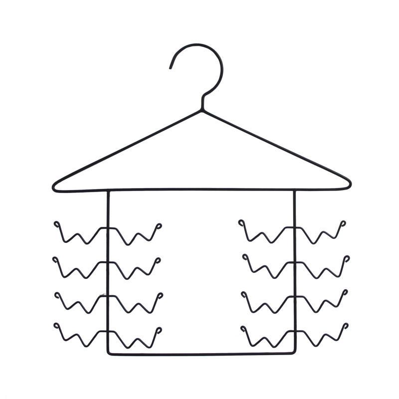 欧式金属衣架成人内衣展示架防滑衣挂F衣撑家用多功能收纳多用晾 - 图3