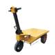 Small electric flatbed trolley Interior decoration three-wheeled brick trolley Construction site loading and unloading tool truck