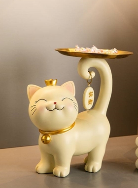 。放钥匙扣摆件门口放钥匙神器挂客厅装饰品入户玄关挂钥匙置物架