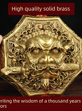 狮咬剑，纯铜，狮子头，八卦镜，虎头牌，兽头，吞口，海神门，电