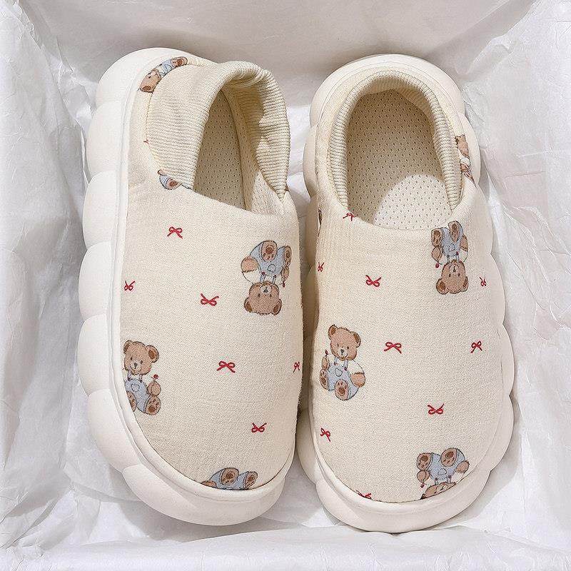 月子鞋春夏季薄款78月份室内家居孕妇产后软底防滑透气包跟棉拖鞋,淘宝优惠券,粉丝福利购,淘宝优惠卷