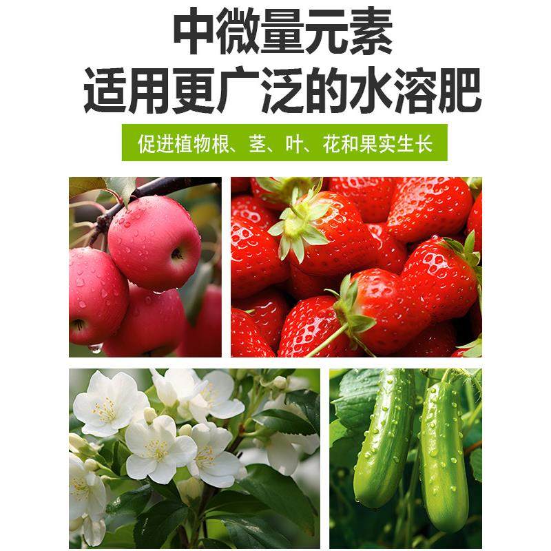德国进口中量元素水溶肥料钙镁硼锌铁果树蔬菜花卉冲施肥农用正品,淘宝优惠券,粉丝福利购,淘宝优惠卷