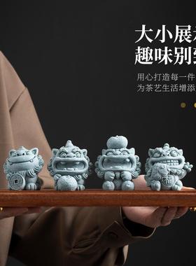 尚置招财貔貅鱼缸造景摆件前程似锦书桌茶室茶宠乔迁新居生日礼物