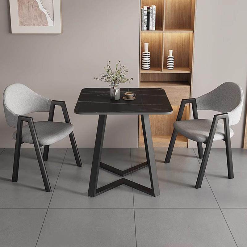 轻奢岩板洽谈桌椅组合家用阳台休闲办公会客接待小方桌奶茶店餐桌,淘宝优惠券,粉丝福利购,淘宝优惠卷