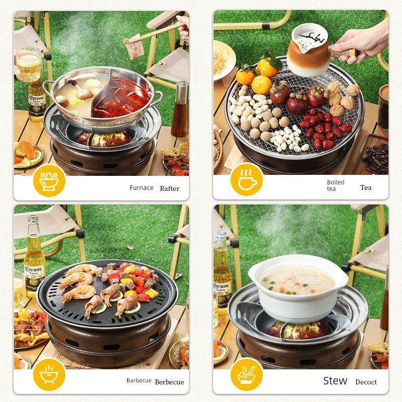 炉旁煮茶韩式烧烤架家用木炭烧烤架商用烧烤架木炭烧烤架厂家直销,淘宝优惠券,粉丝福利购,淘宝优惠卷