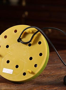 摆件电动转轮藏式马口铁家用佛堂物品转动轮家居玄关彩绘吉祥摆设