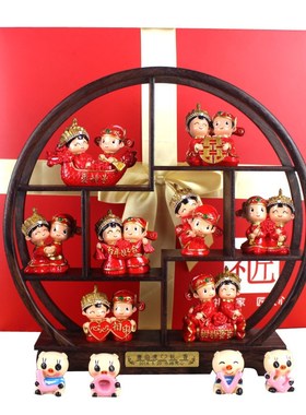 结婚礼物送新人新婚闺蜜新娘同事女的高档高级实用订婚庆礼品摆件