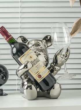 酒柜红酒架装饰品轻奢简约客厅家居摆件新房子搬家乔迁新居礼品物