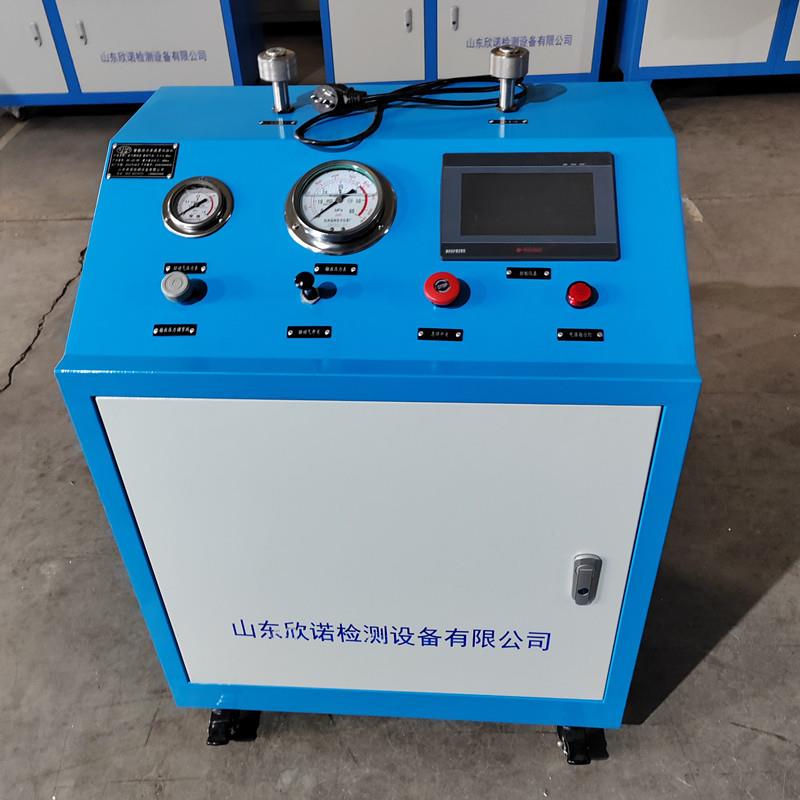 气动增压检测设备厂家管件容器气密封测试高压气动气密性试验机 - 图2