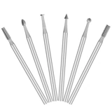 Фреза, зубная игла, вольфрамовый стальной сплав, электрический деревообрабатывающий резьбовой нож, инструмент для резьбы по дереву, инструмент для резьбы по корню, твердое сверло Бодхи из грецкого ореха